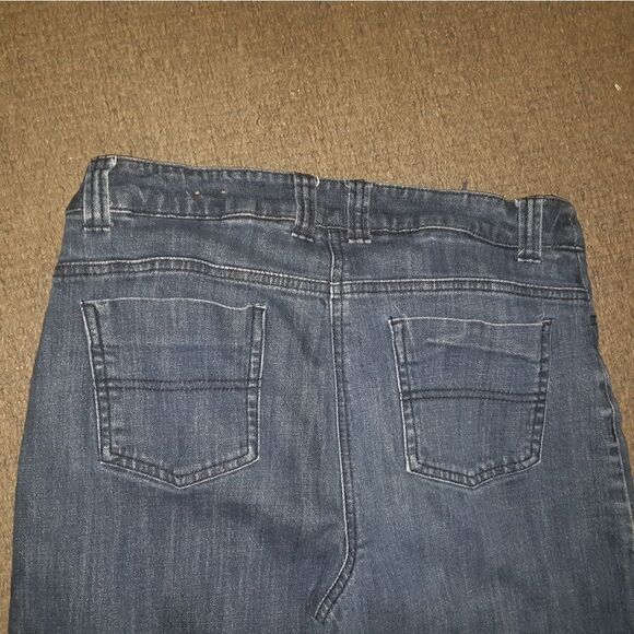 Womans size 9 Contrast Jean's Straight Leg GUC - Picture 5 of 6